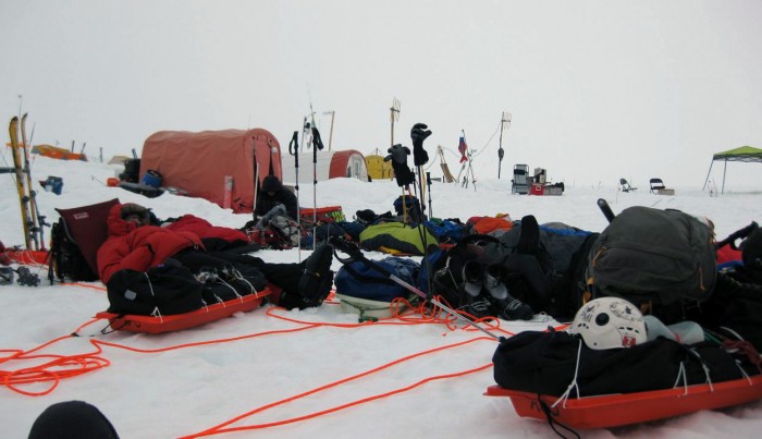 Denali Kahiltna Glacier Base Camp