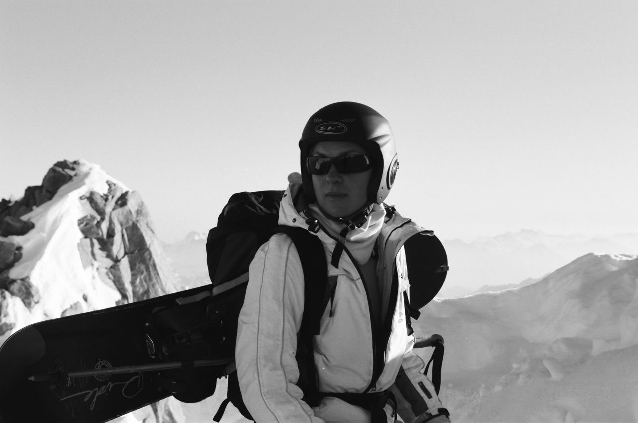 Training Snowboarding MontBlanc